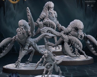 Chuul | Titan Tides | 3D Printed Resin Miniature | By Mammoth Factory