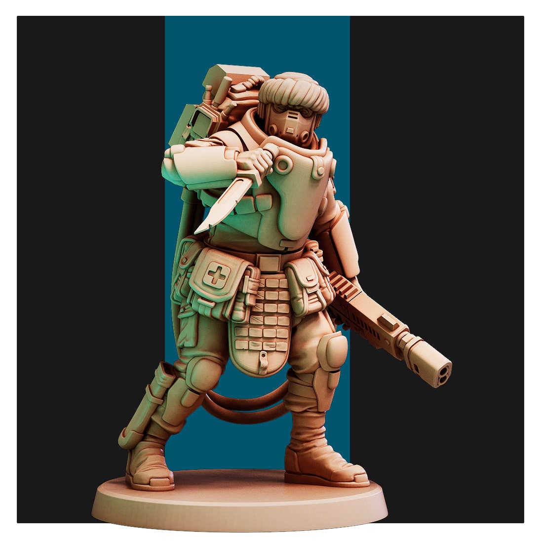 Desert Hawks Janissaries V2 Squad 2 | 3D Printed Resin Miniature