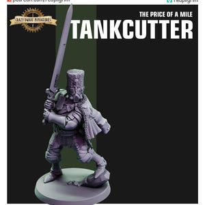 Trench Tankcutter | 3D Printed Resin Miniature | By Red Pilgrim Miniatures