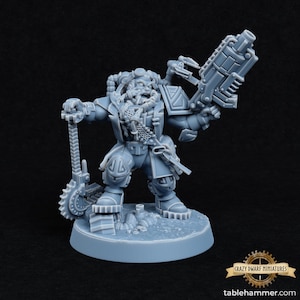 Grundil The Crazy Dwarf | Space Dwarf Engineer | 3D Printed Resin Miniature | By Crazy Dwarf Miniatures