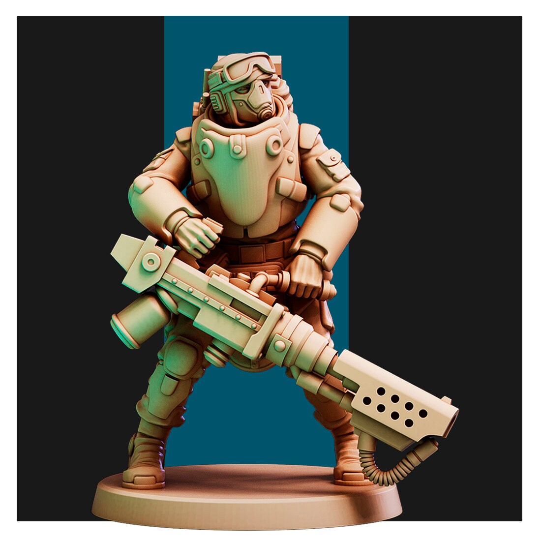 Desert Hawks Janissaries V2 Squad 2 | 3D Printed Resin Miniature