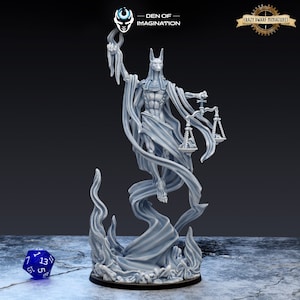 Anubis | Iron Pharaohs | 3D Printed Resin Miniature | By Den Of Imagination