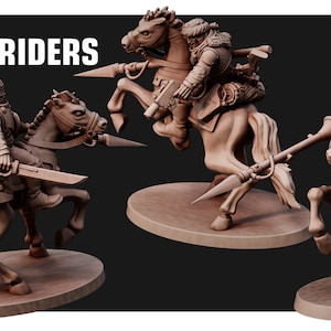 Desert Hawks Stormriders | 3D Printed Resin Miniature | By Red Pilgrim Miniatures
