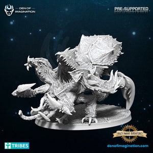 Schwarm schwere Artillerie | Alien Hive Kelth | 3D gedruckte Resin Miniatur | Von Den Of Imagination