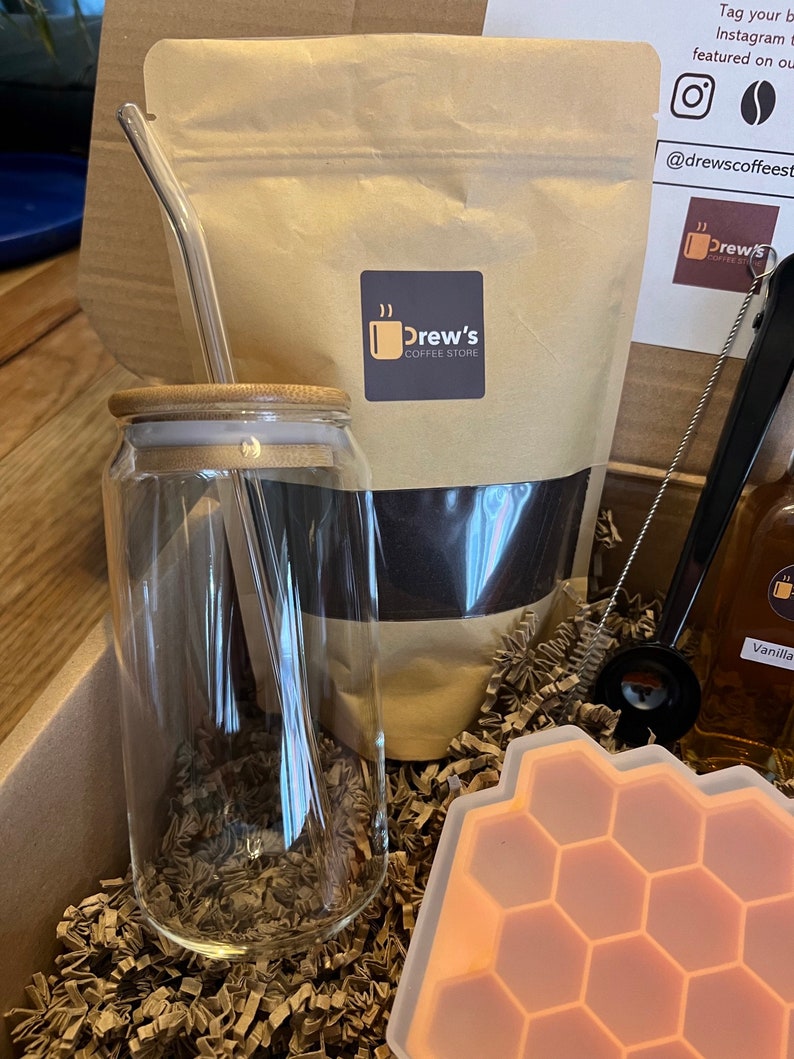 Iced Coffee Gift Box Set Etsy