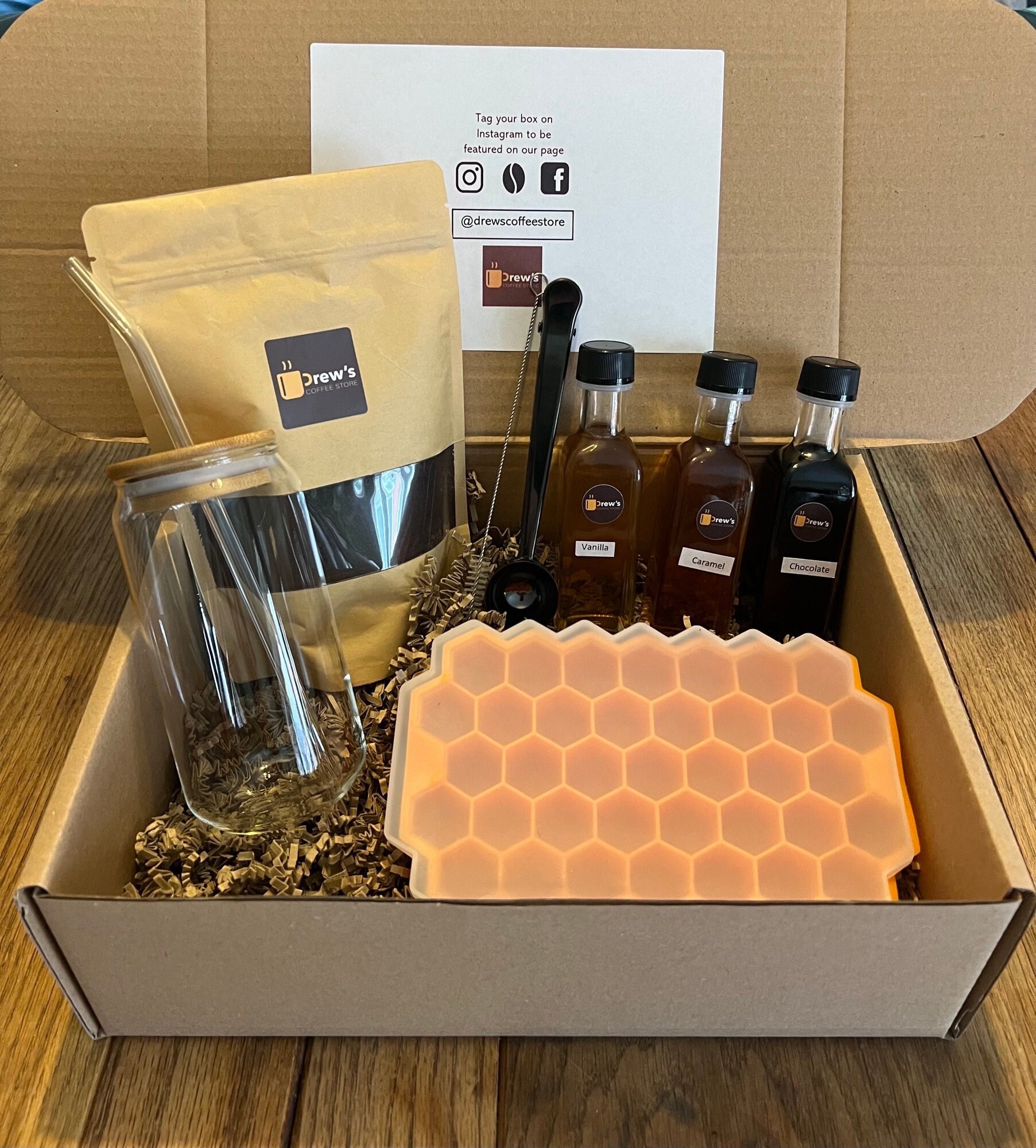 Iced Coffee Gift Box Set Etsy