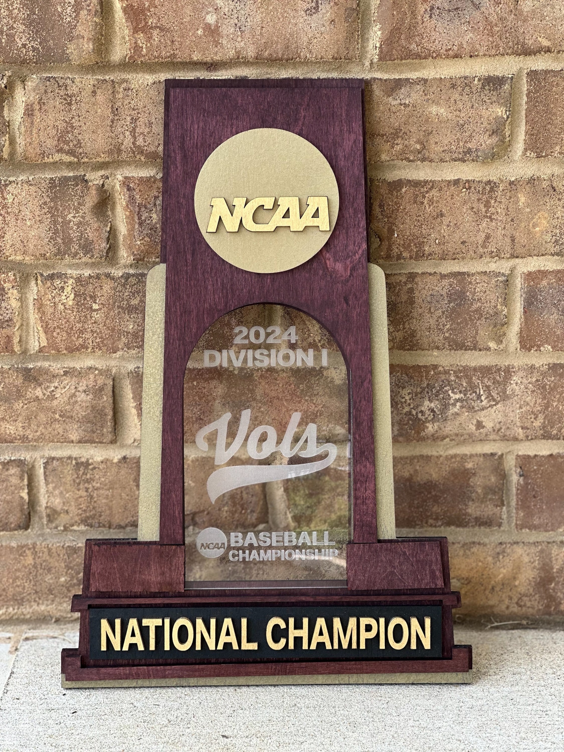 2024 Tennessee Vols CWS Championship Trophy Replica - Etsy