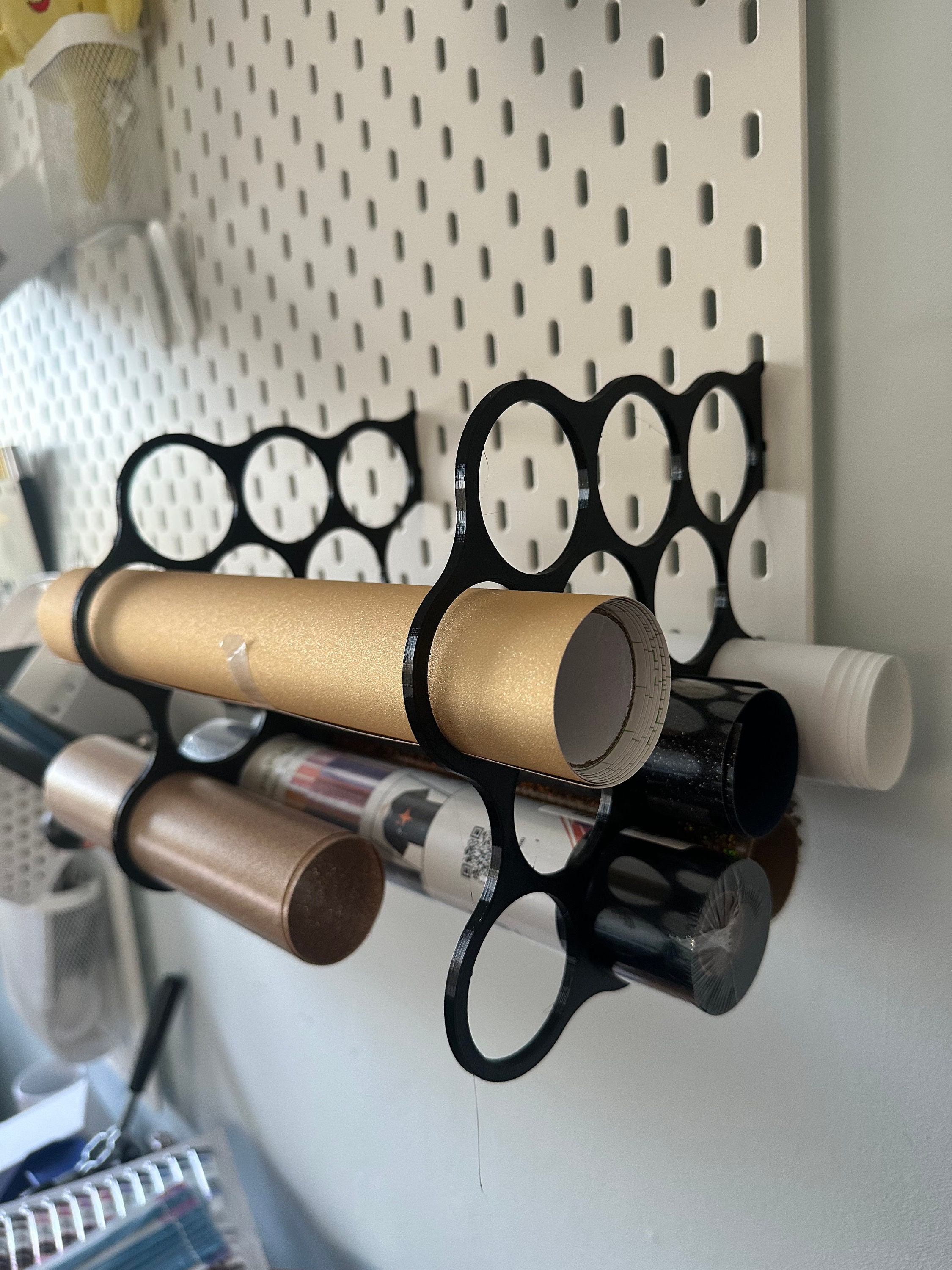 Hooks for Craft Vinyl Storage Can Hook Onto Walls Using 