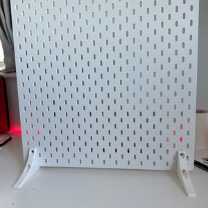 Ikea Skadis Feet Peg Board Legs for Standing Boards and Displays