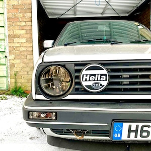 VW Golf MK1 MK2 Jetta MK1 MK2 Hella Inneren Spot Lampenabdeckungen 3D Gedruckt PETG VR6 G60 16V 8V Fahrer