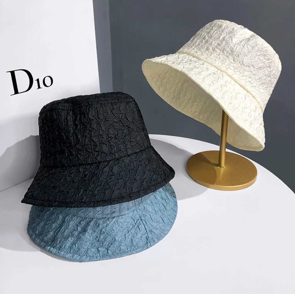 Christian Dior Bucket Hat  Accessories  CHR10129  The RealReal  Dior  bucket hat Bucket hat fashion Outfits with hats