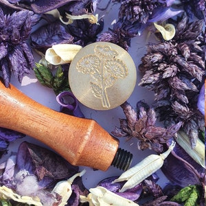 Lakstempel | wax stamp - bloemen