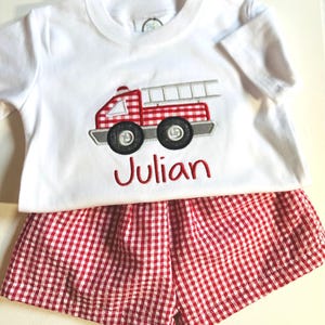 Boys Fireman shirt/Fireman Embroidery/Little Buddy/Future Fireman Applique’/Firefighter/monogrammed shirt  for boy