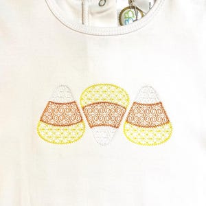 Girls Candy corn shirt/Fall candy corn Embroidery/Candy corn/Monogrammed for girl/custom fall candy corn shirt/Halloween shirt