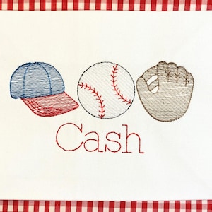 Maglietta da baseball per ragazzi/Ricamo da baseball/maglietta monogrammata per ragazzo/futuro giocatore di baseball/ricamo da baseball per ragazzi