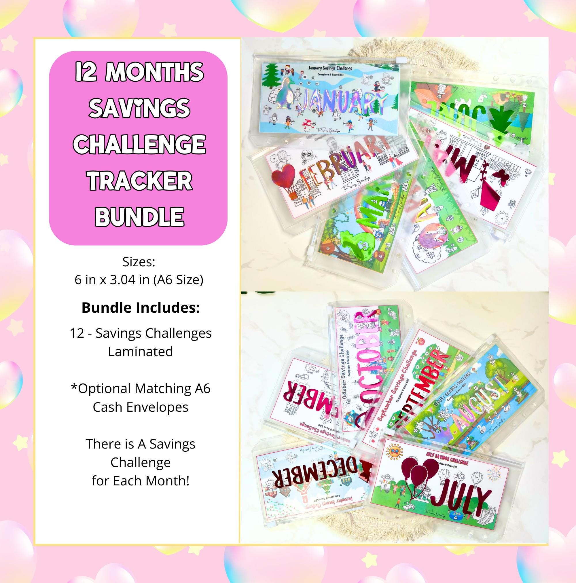 Volume 4 (2026) - 12 Month Savings Bundle, Challenge Tracker and Cash ...