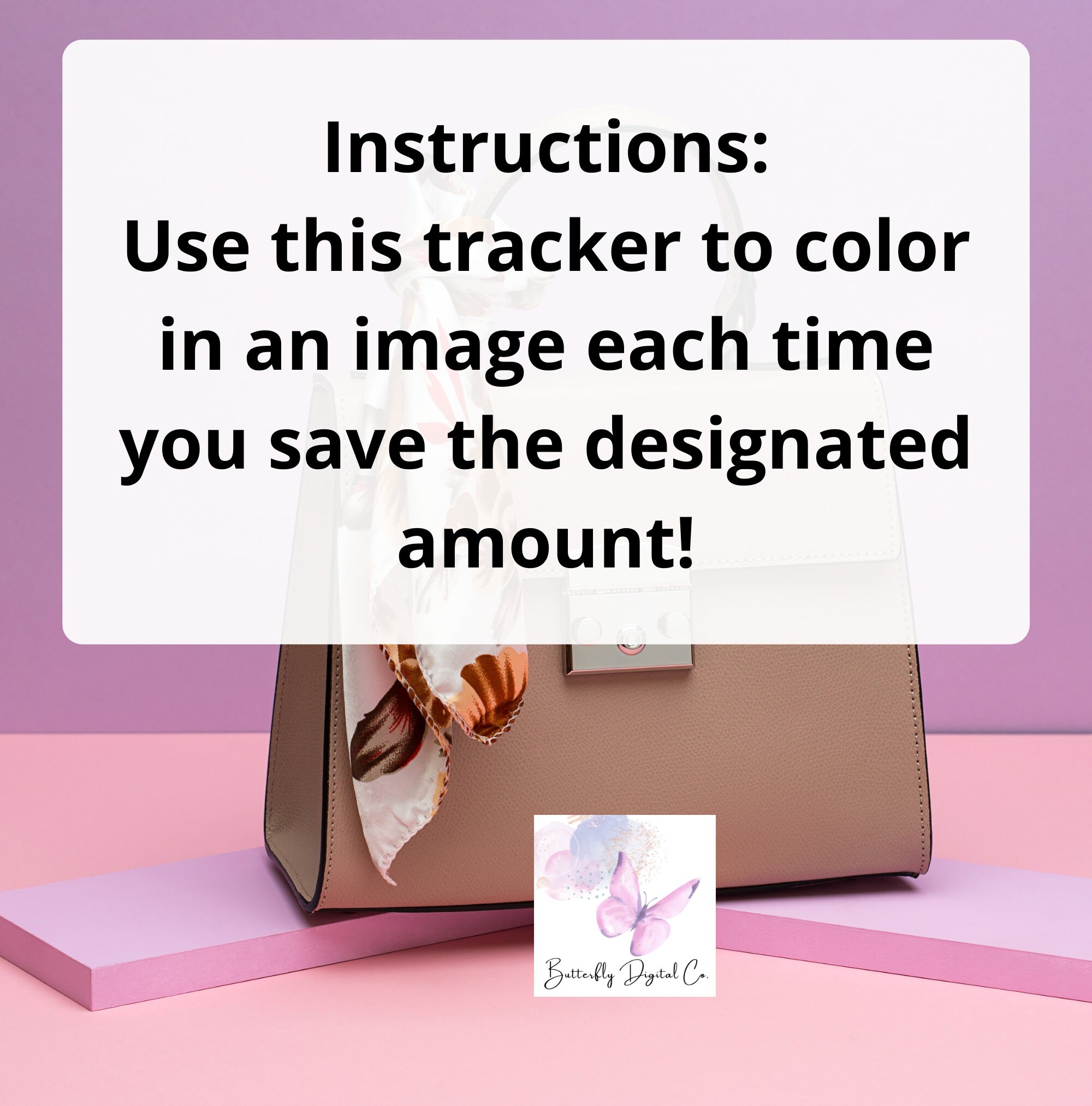 Printable Purse Savings Tracker A7/ Low Savings Etsy