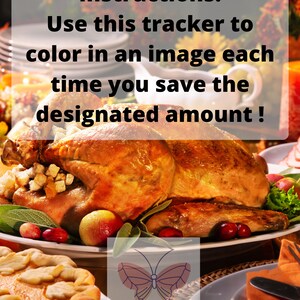 Printable Thanksgiving Savings Tracker A6/ Fall Savings - Etsy