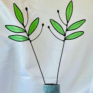 Stained Glass Flowers, 6 Stem Wildflower Bouquet. image 3