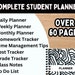 Printable Student Planner: Executive Functioning Assignment Tracker ...