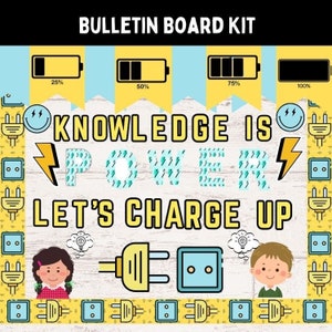 Science Bulletin Board Kit l  Border l Letters l Banner l Back to School Bulletin Board l Elementary l Middle School l High School l Ideas