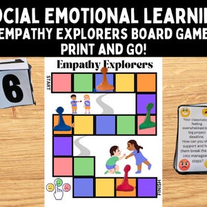 Social Skills Activity l Empathy Social Skills Game l Social Emotional Learning l School Counseling Activity l School Psychology Activity
