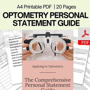 Guia de declaração pessoal de optometria | Download Digital Instantâneo