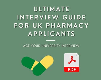 Pharmacy University Interview Guide - UK Digital Download