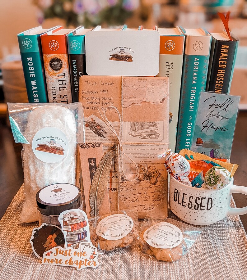 Blind Date With a Book Box Mystery Gift Surprise Book Box Etsy