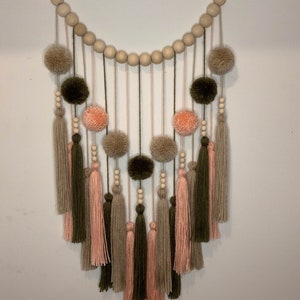 Pompom Tassel Wall Decor