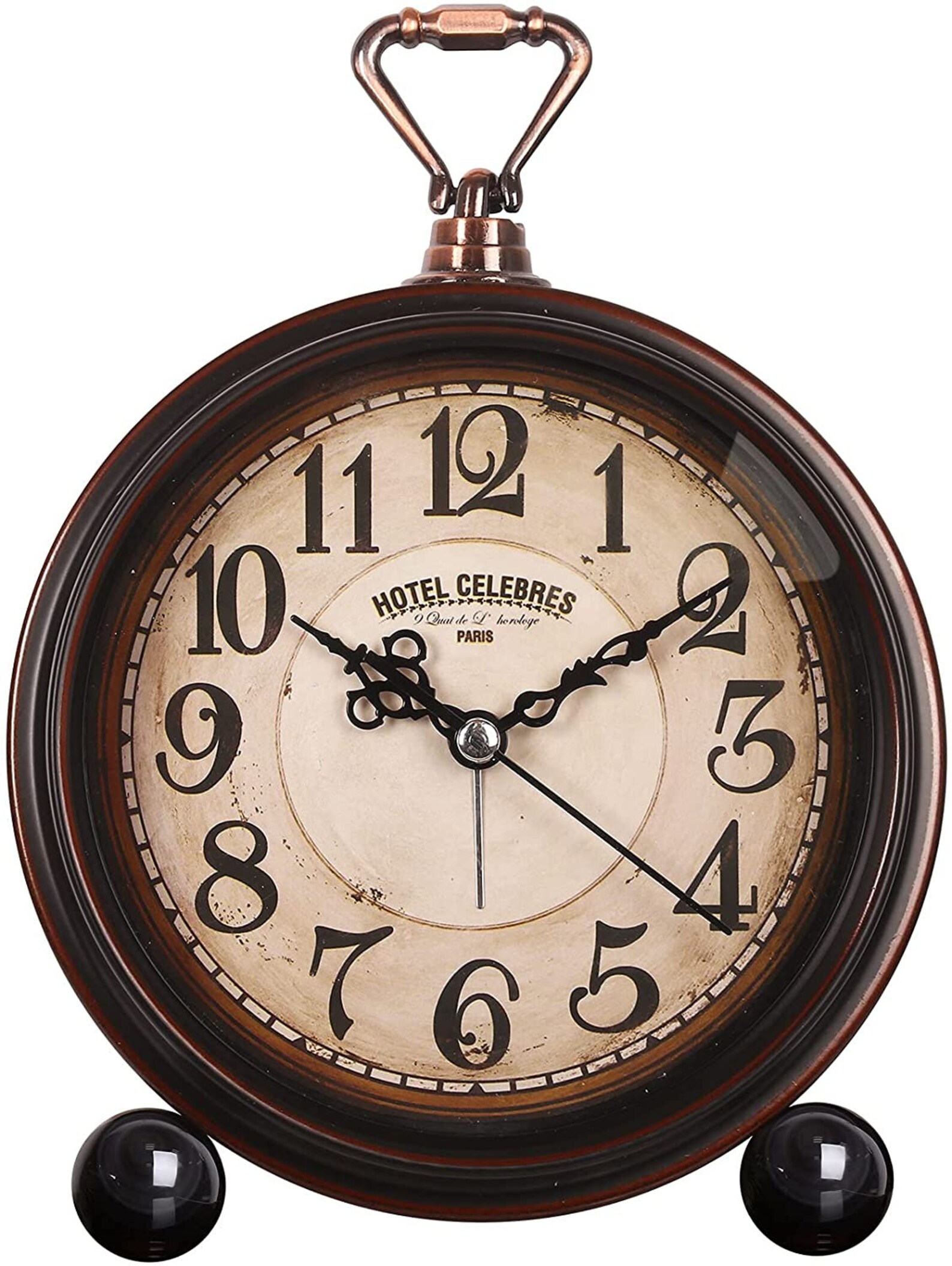 Alarm Clock Retro Table Clock Vintage Night Light Hangable Etsy