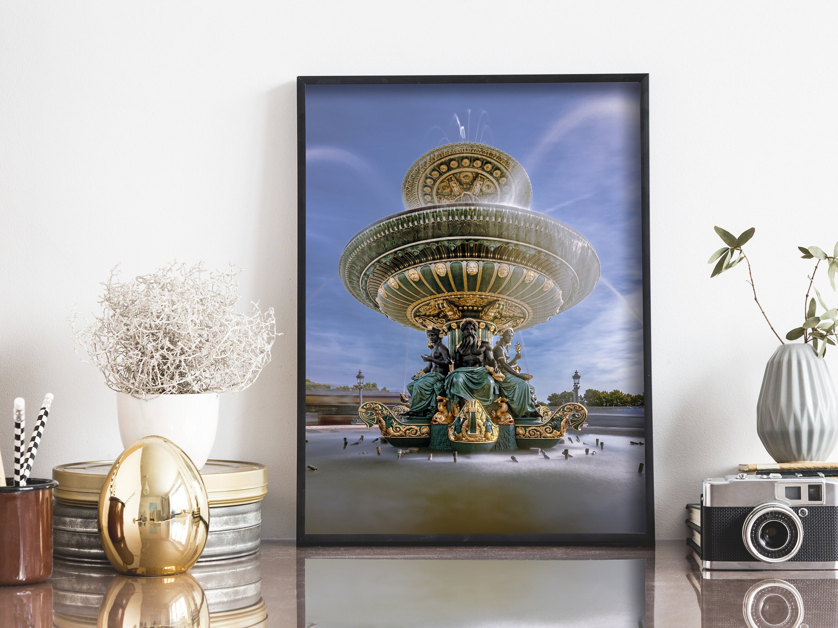 Tirage Édition Limitée - Fontaine Des Mers