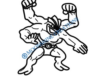 Machamp Pokemon Coloring Pages - Il 340x270.3695176402 Q7je