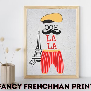 Fancy Frenchman Print