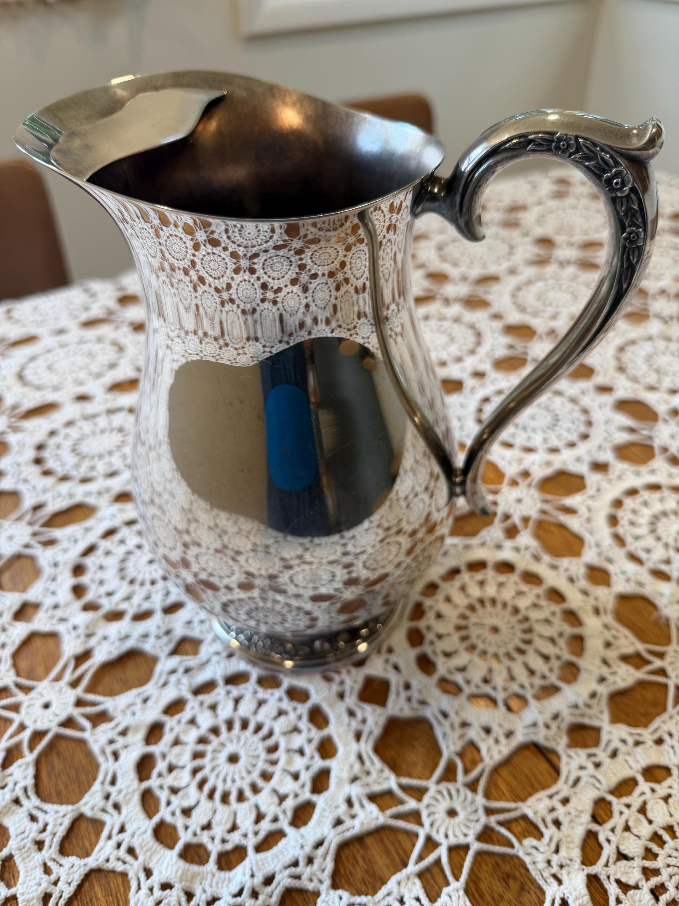 Rogers Bros Silver Water Pitcher - Etsy