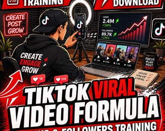 TikTok Viral Video Formula – Views & Followers Training