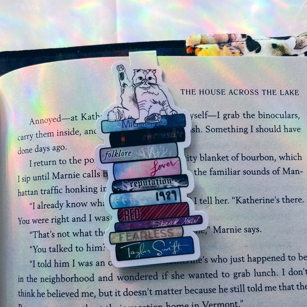 Eras Album / Tswift Book Series Magnetic Bookmark / book lover accessories / Booktok bookmark