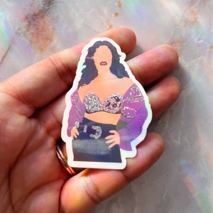 Selena Inspired glossy sticker