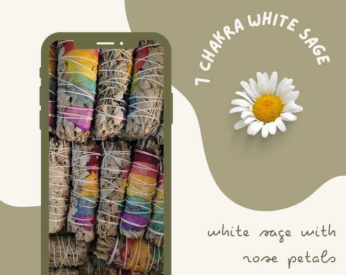 White Sage 7 Chakra White Sage Bundle