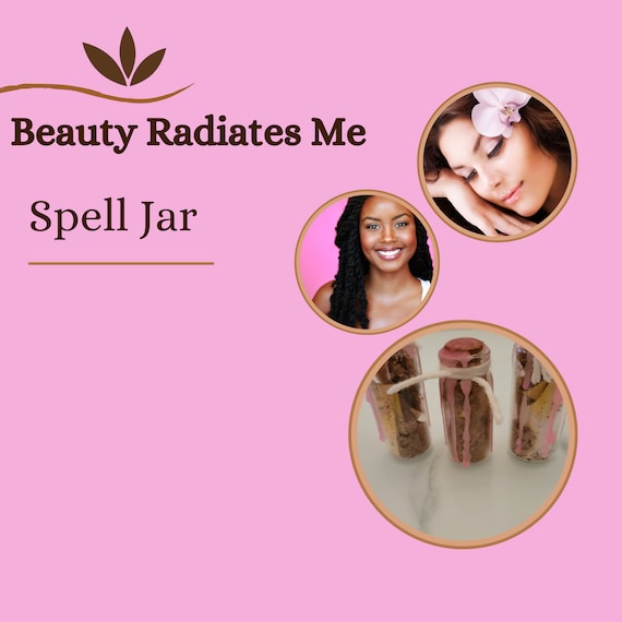 Beauty Radiates Me Spell Jar