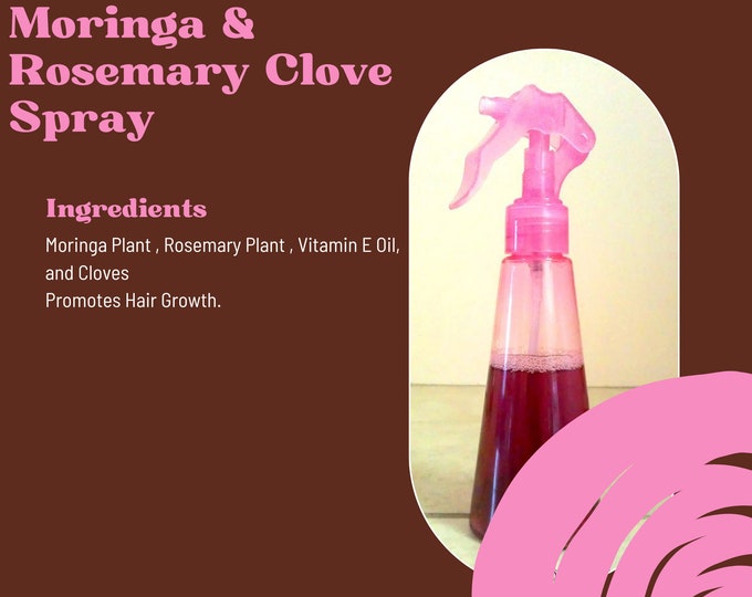 Moringa and Rosemary Clove Hair Growth Spray