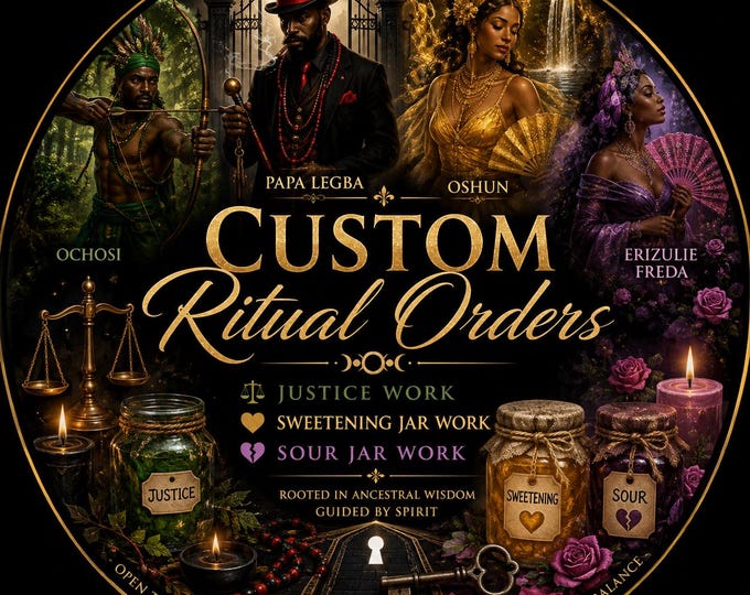 CUSTOM RITUAL ORDERS