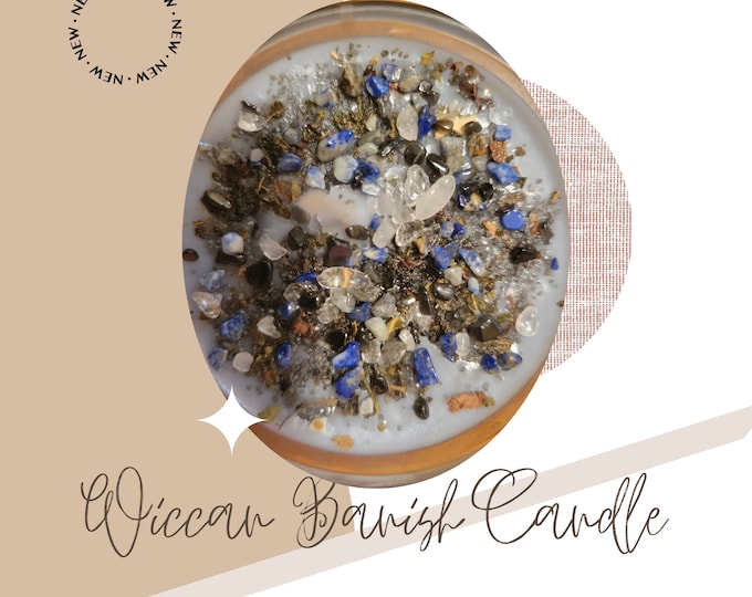 Wiccan Banish Candle