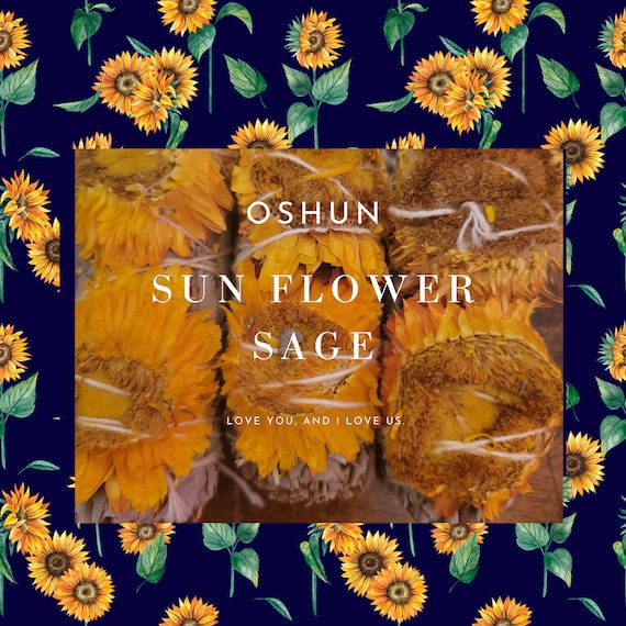 Oshun Loa Sunflower Sage Bundle