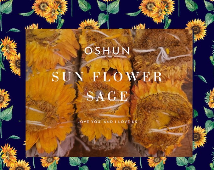 Oshun Loa Sunflower Sage Bundle