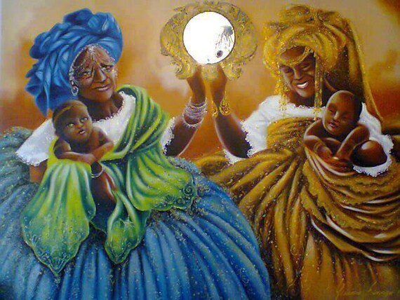 Oshun And Yemaya Maiden Mother And Crone Pregnancy Ritual