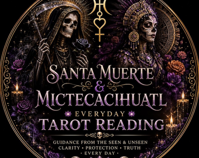 Santa Muerte and Mictecacihauatl Every Day Tarot Reading!