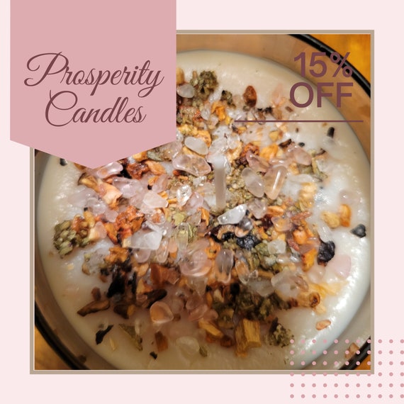 Prosperity Blessed Candle