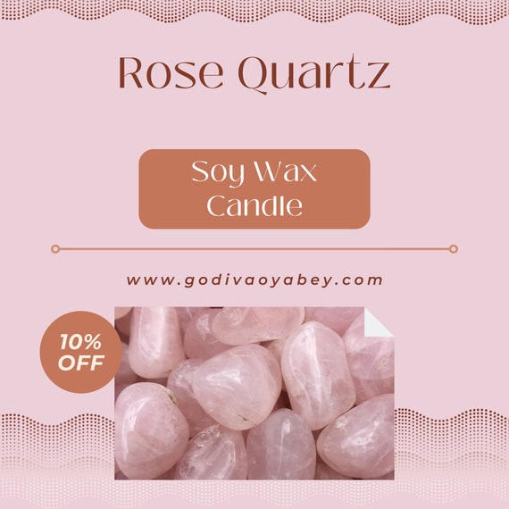 Scented Candle Rose Quartz