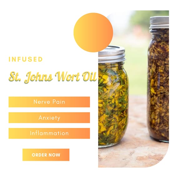 Infused Saint John's Wort Oil